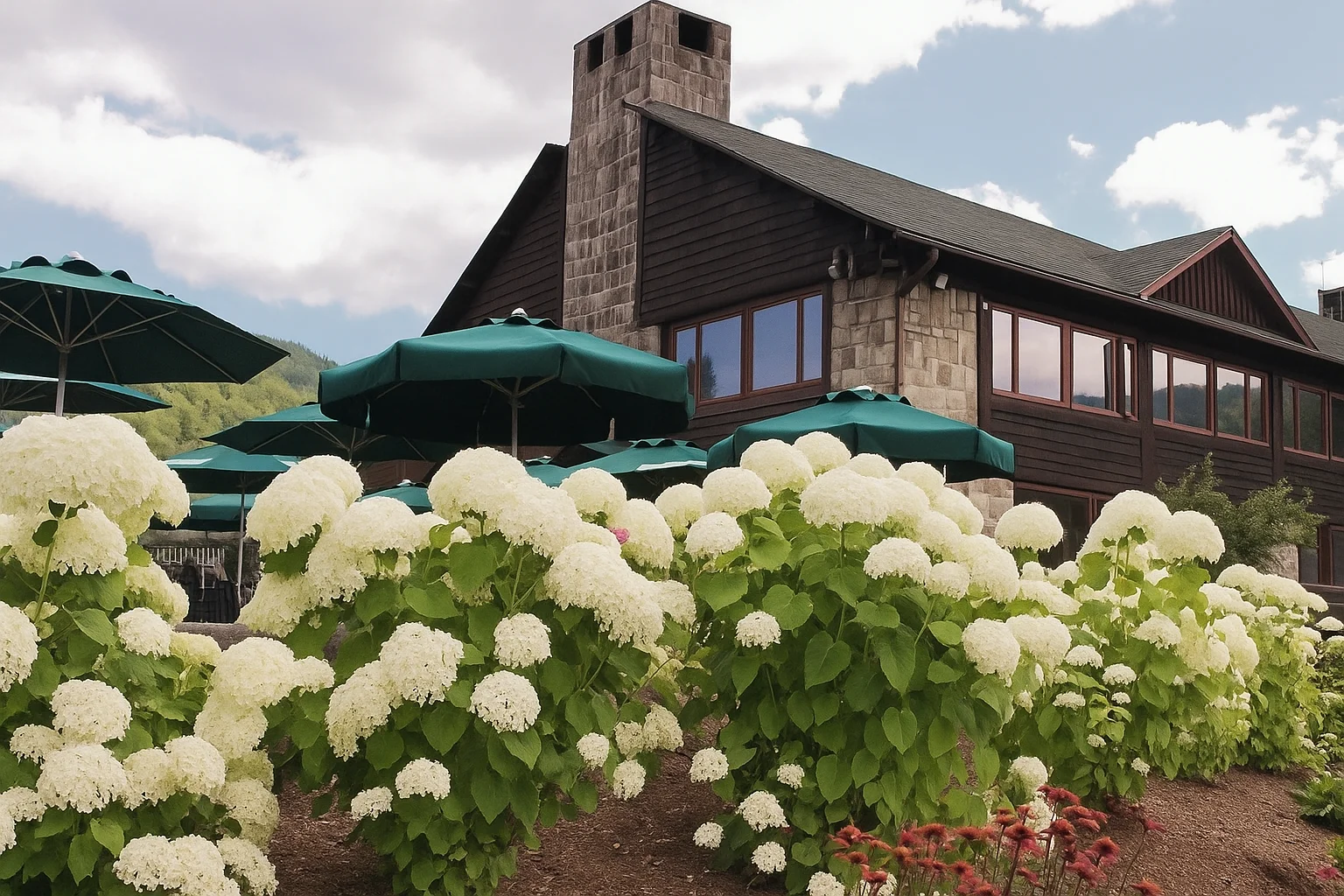 Rustic-Lodge-Garden