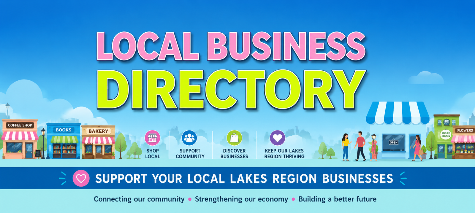 Support your local businesses directory
